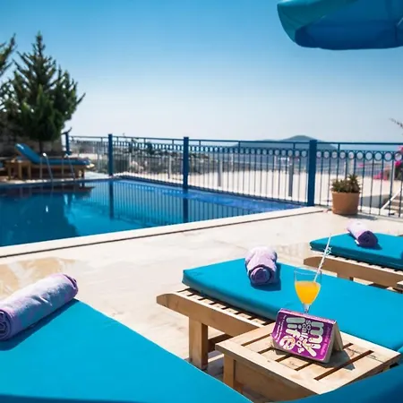 Private Pool With View For 12 People In Antalya, Kas - Awz 130 Vila